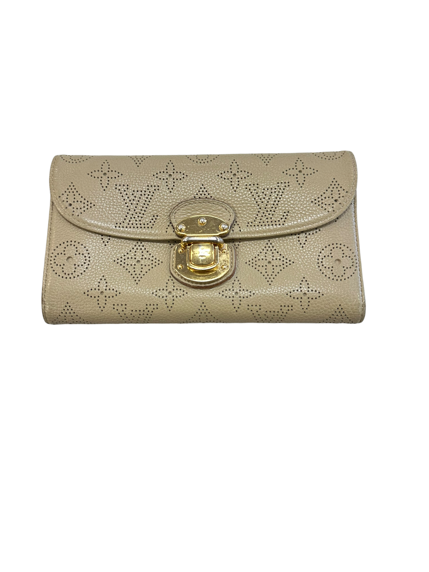 Wallet Luxury Designer By Louis Vuitton In Tan, Size:Large
