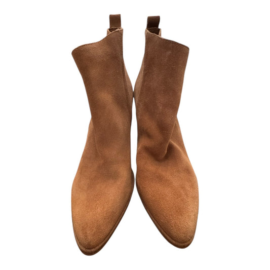 Boots Ankle Heels By Dolce Vita In Brown, Size:8