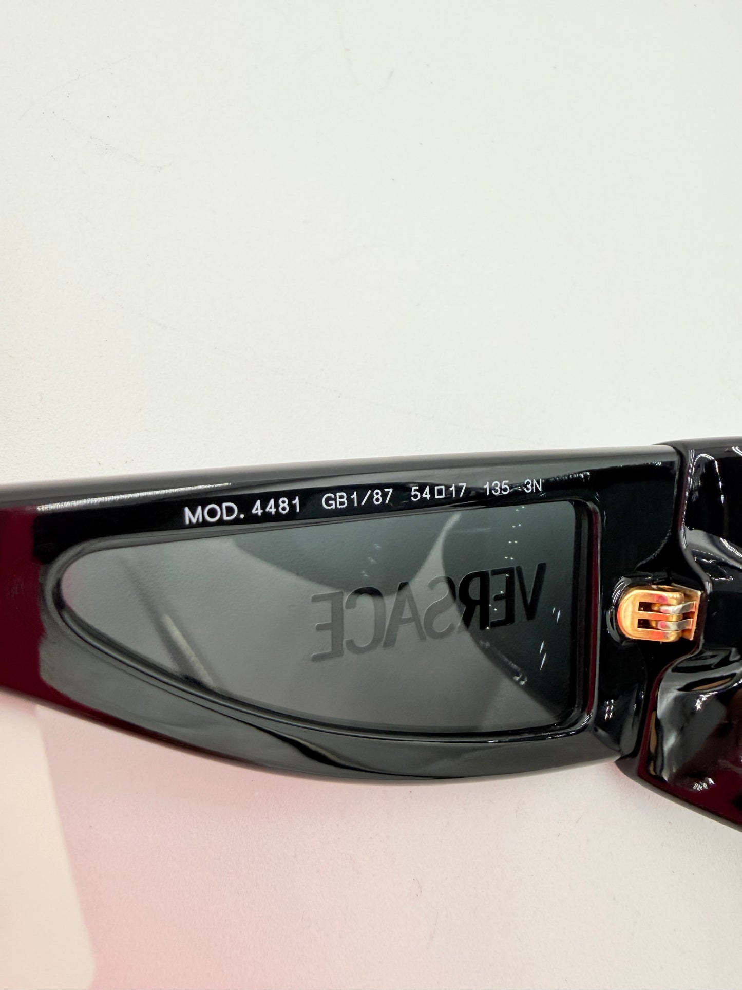 Sunglasses Luxury Designer By Versace In Black