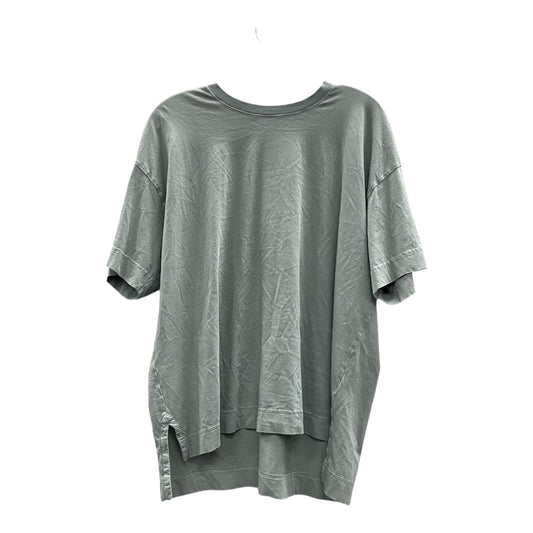 Athletic Top Ss By Calia In Green, Size:L