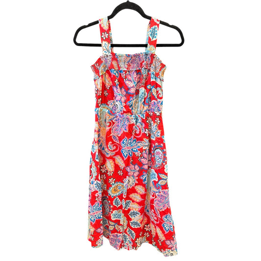 Dress Casual Midi By Talbots In Multi, Size:2P