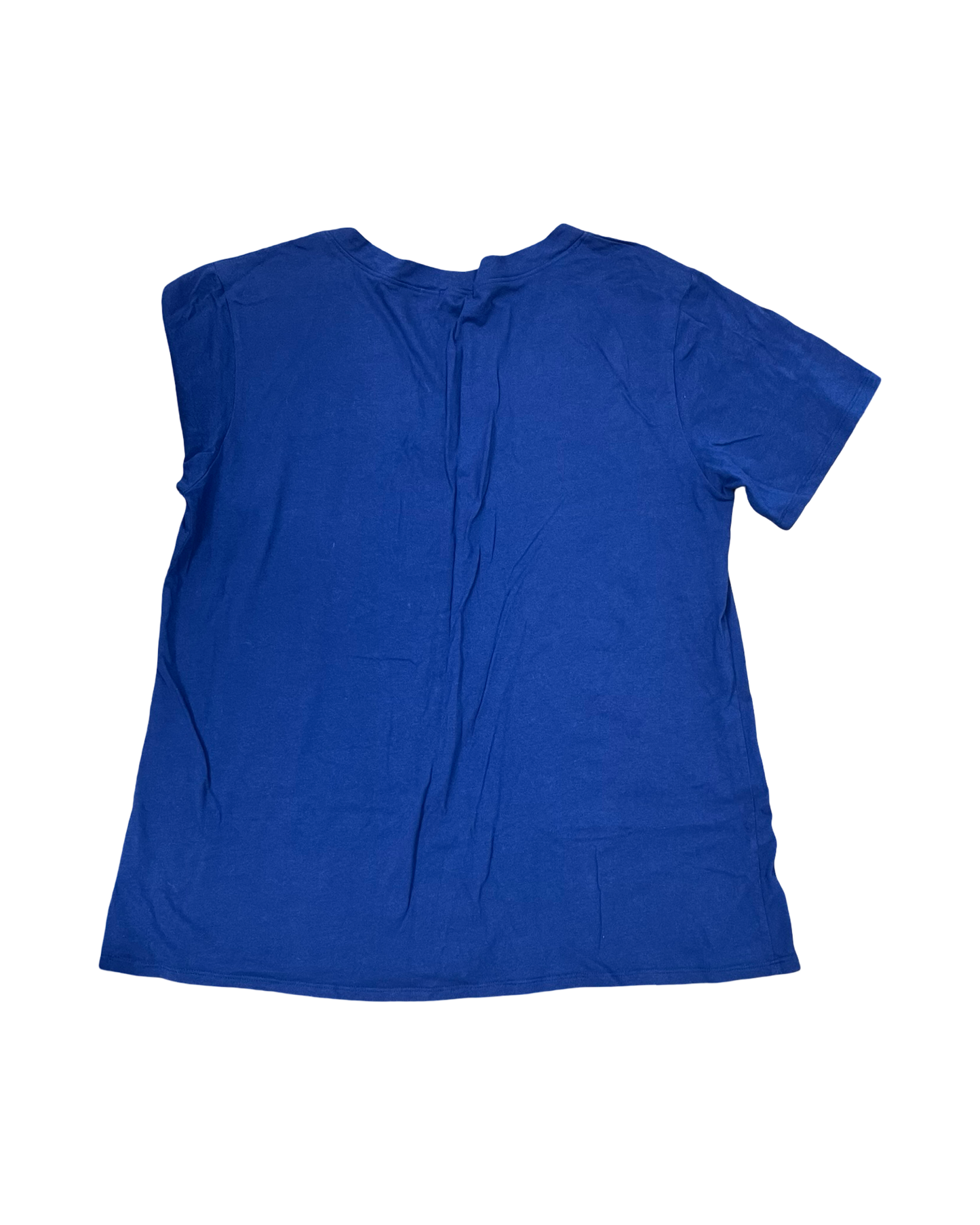 Top Ss By Clothes Mentor In Blue, Size:2X