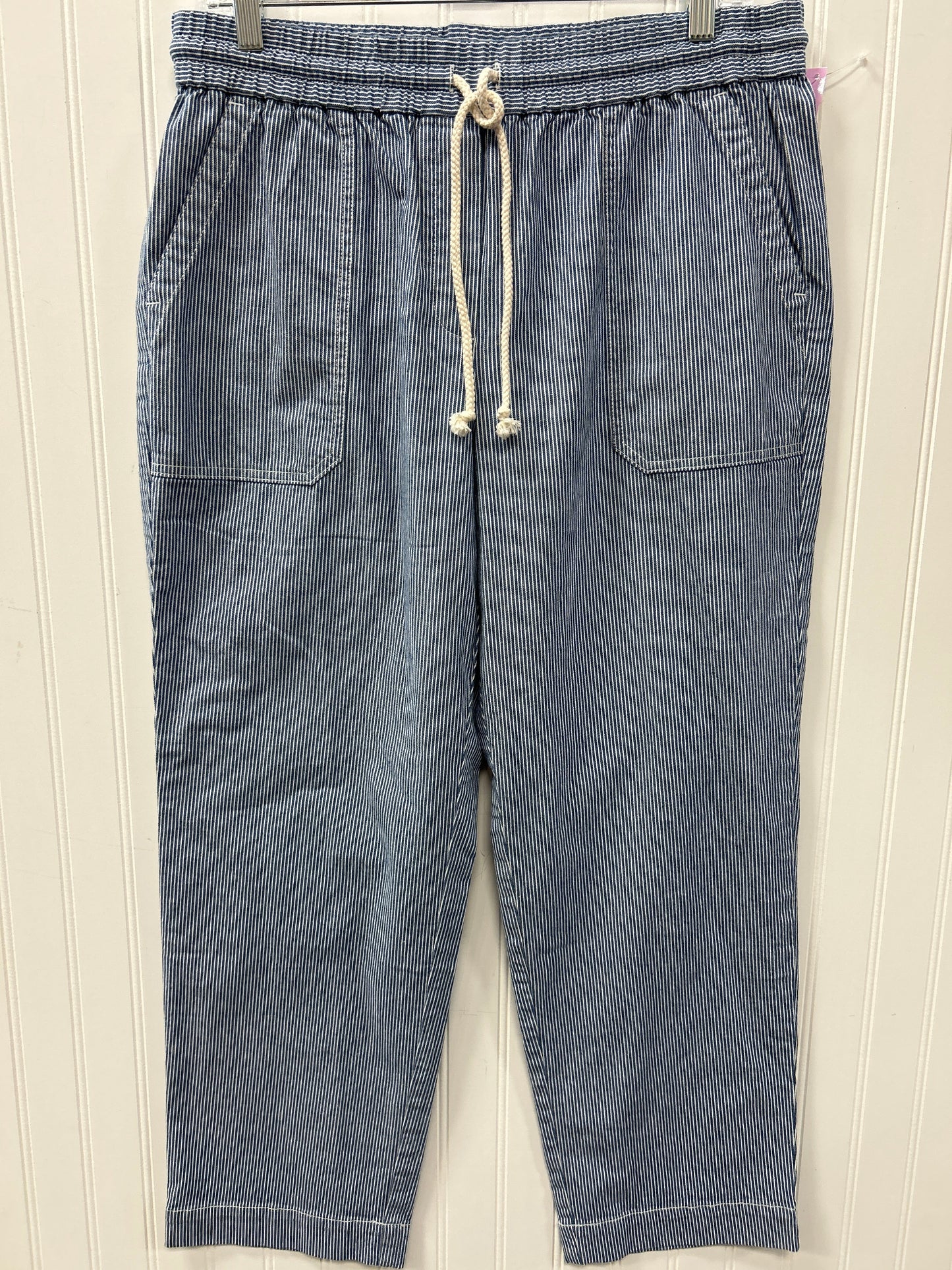 Pants Linen By Talbots In Blue, Size:Lp