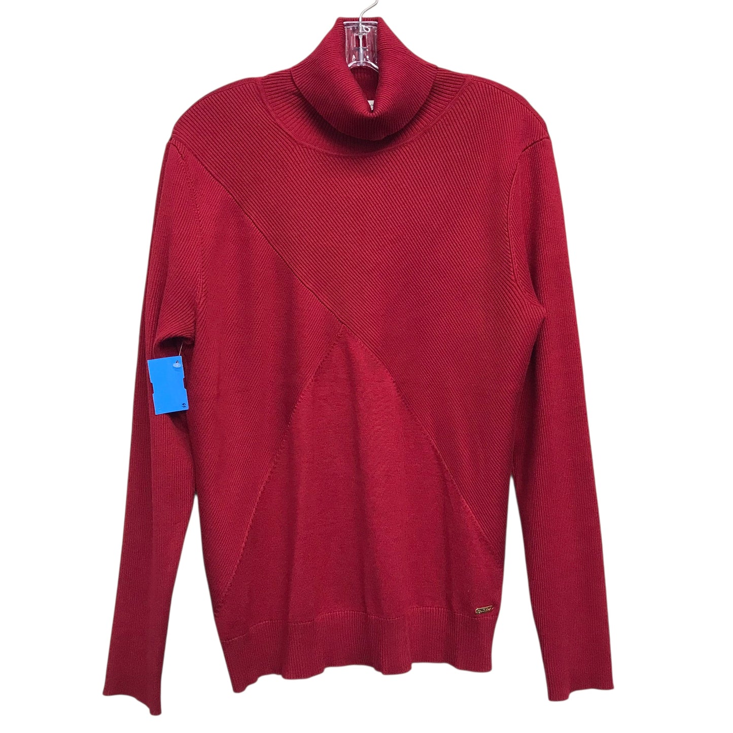 Sweater By Calvin Klein In Red, Size:Xl