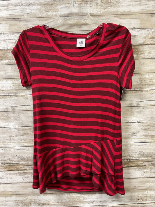 Top Ss By Cabi In Striped Pattern, Size:Xs