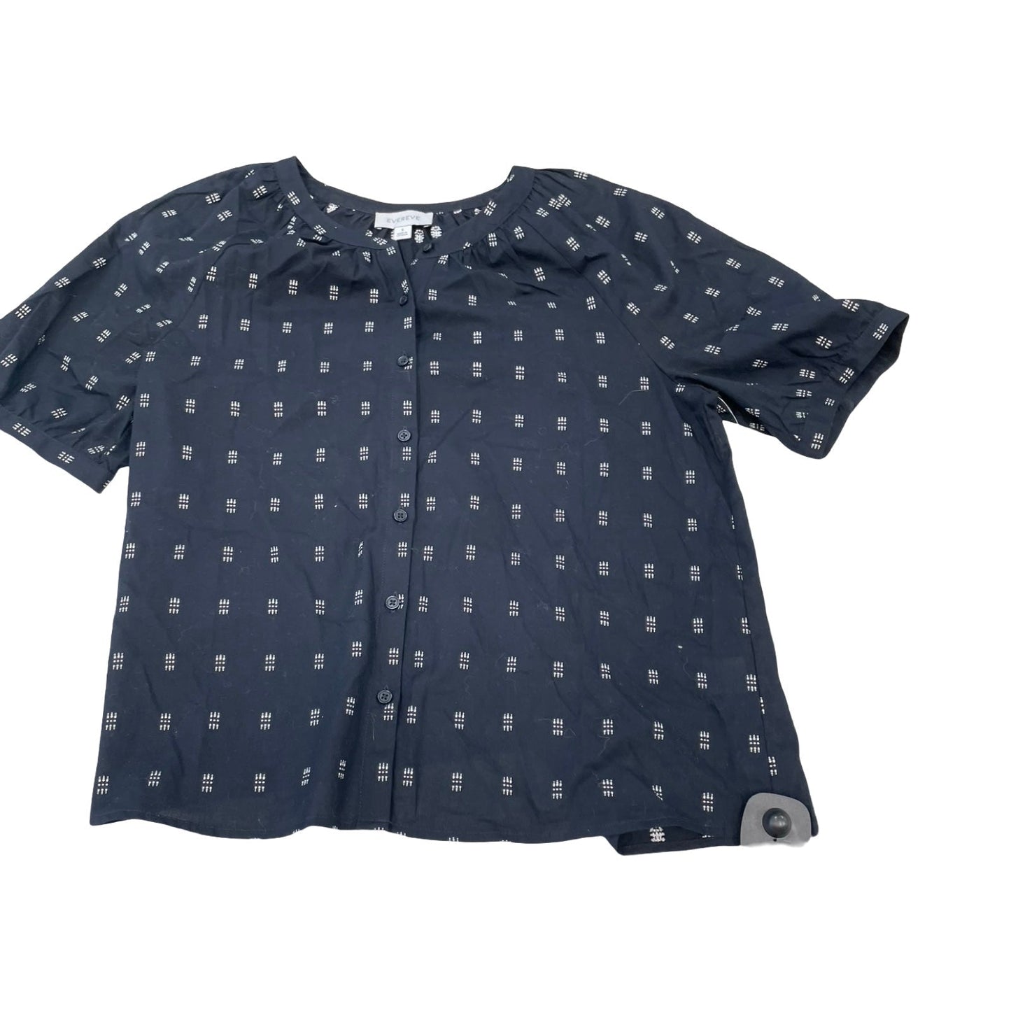 Top Ss By Evereve In Black & White, Size:S