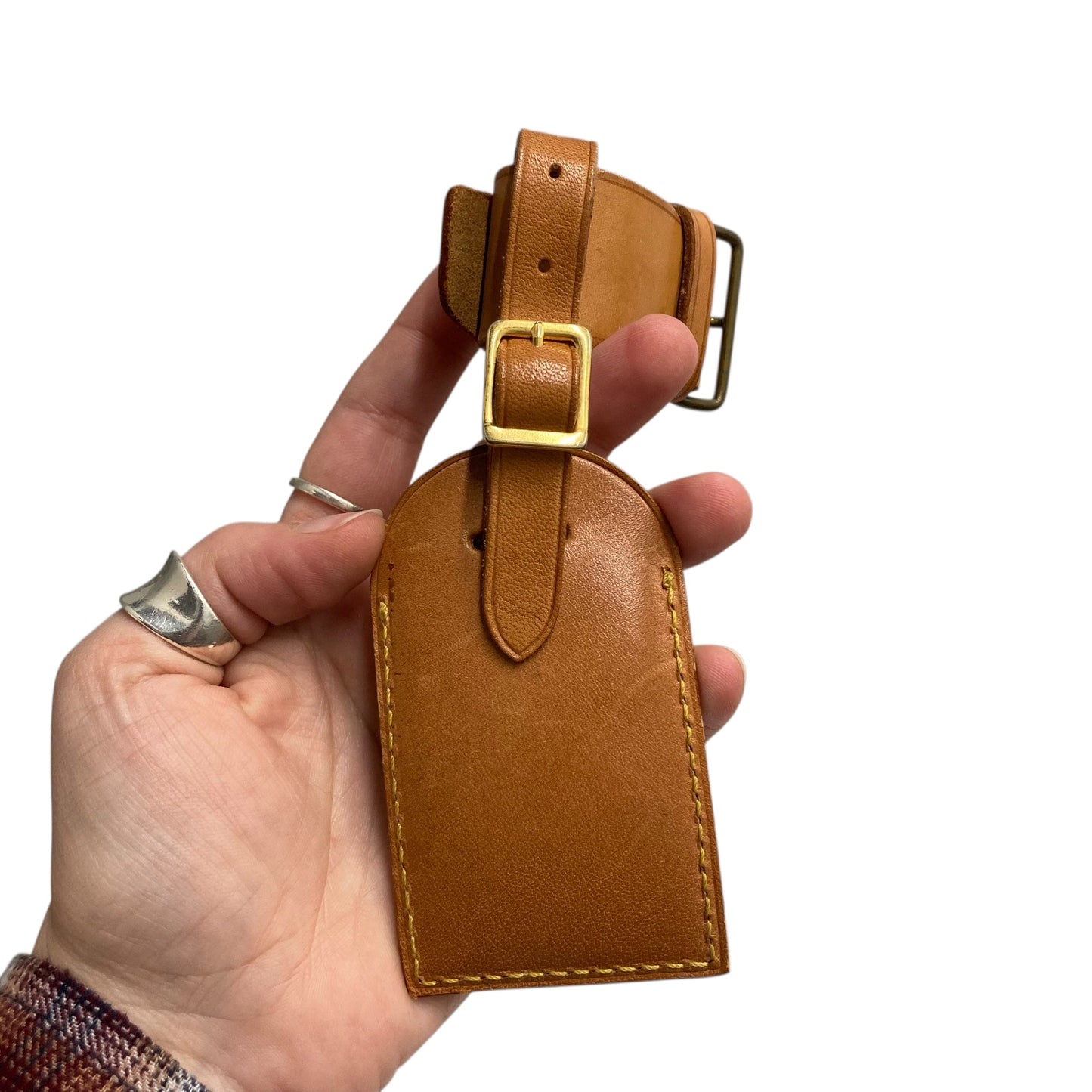 Luxury Designer Luggage Tags By Louis Vuitton In Brown