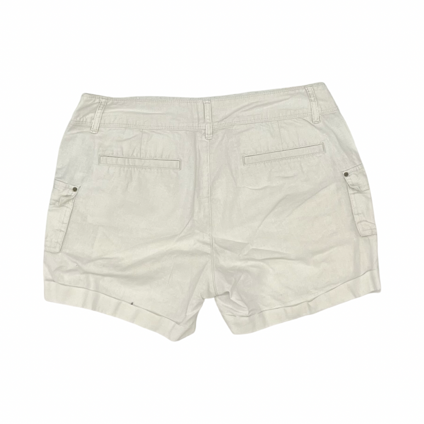 Shorts By Ruff Hewn In Cream, Size:10