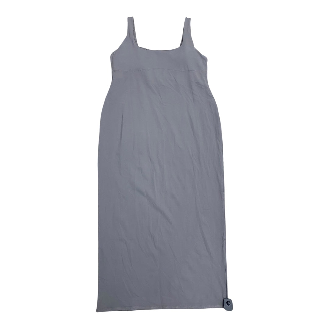 Athletic Dress By Fabletics In Grey, Size:2X