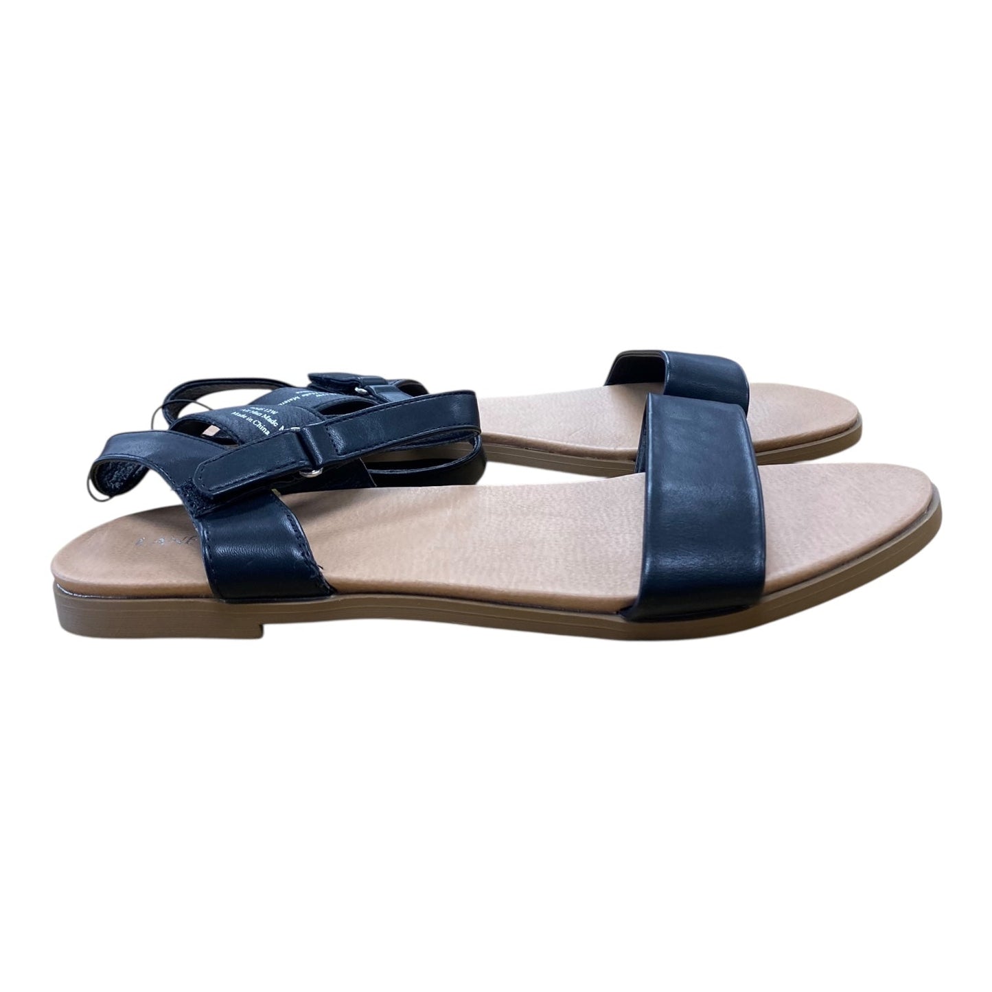 Sandals Flats By Lane Bryant In Black, Size:12