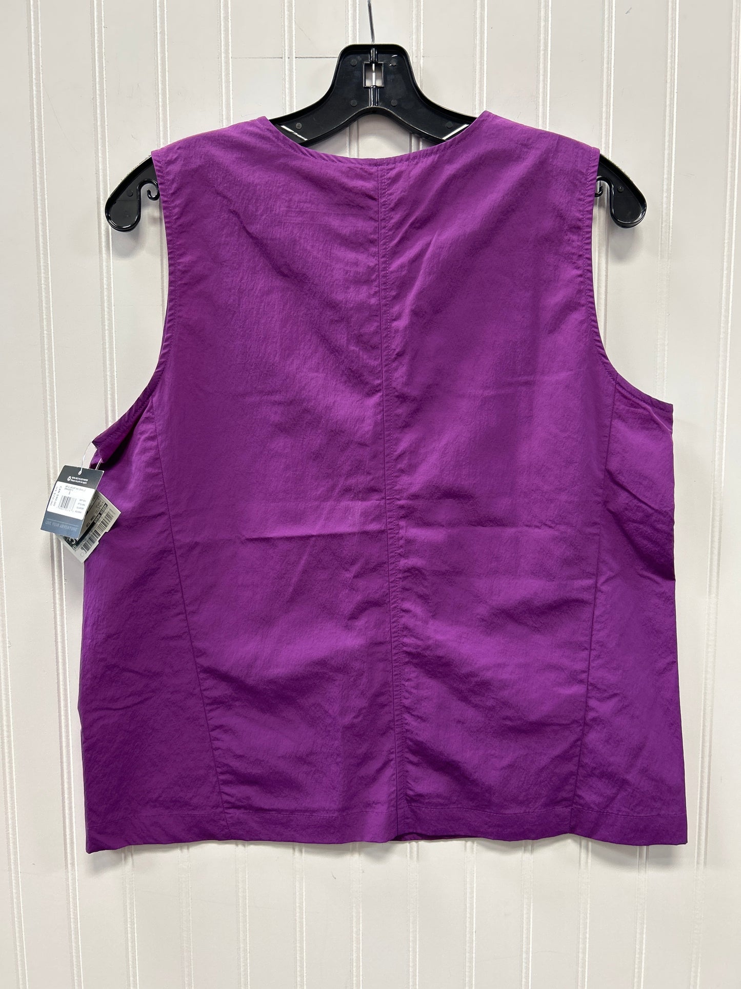 Athletic Tank Top By Eddie Bauer In Purple, Size:S NWT