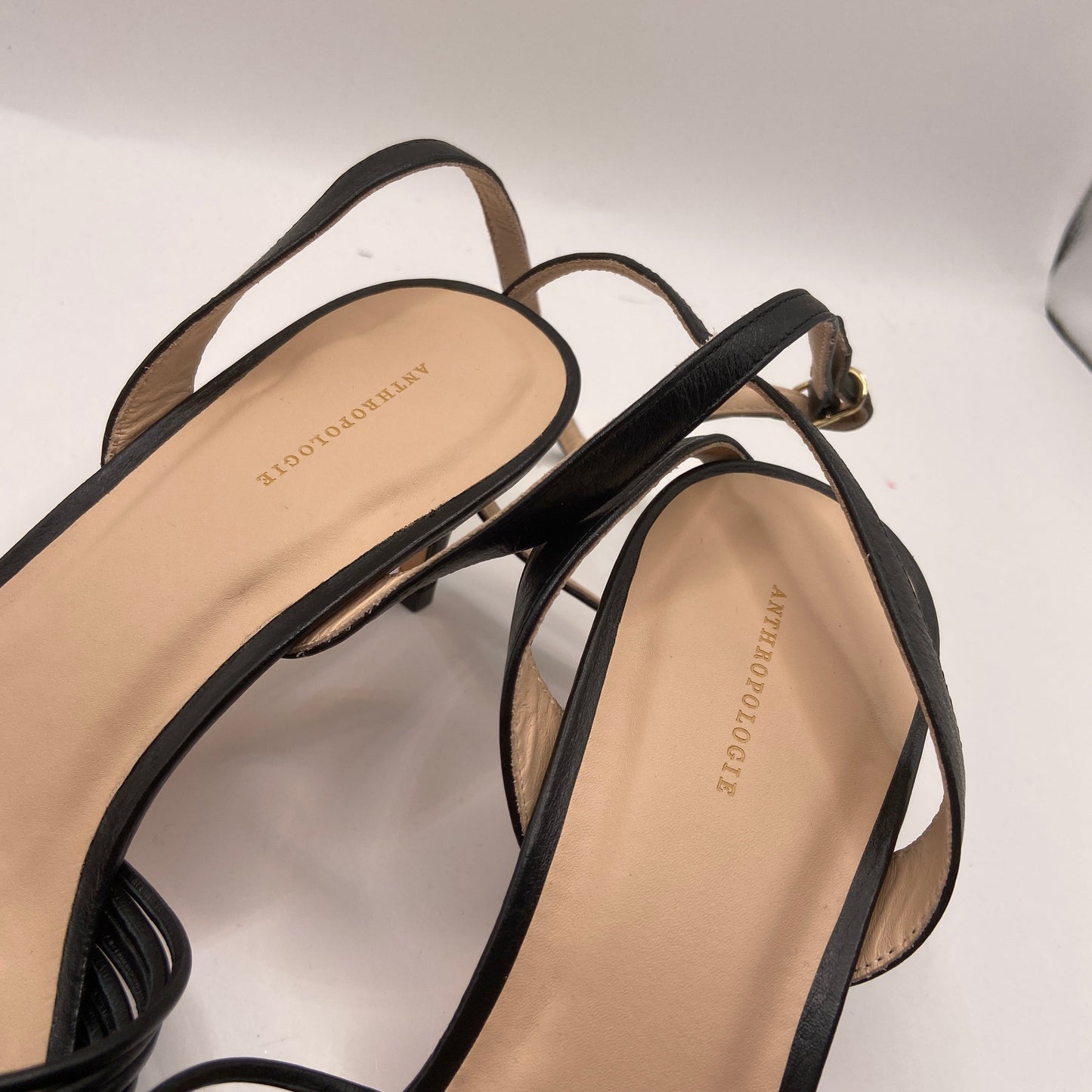 Shoes Heels Stiletto By Anthropologie In Black, Size: 10