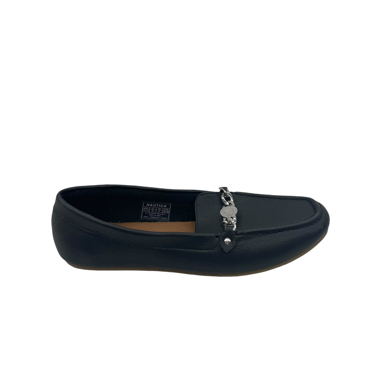 BLACK SHOES FLATS by NAUTICA Size:9