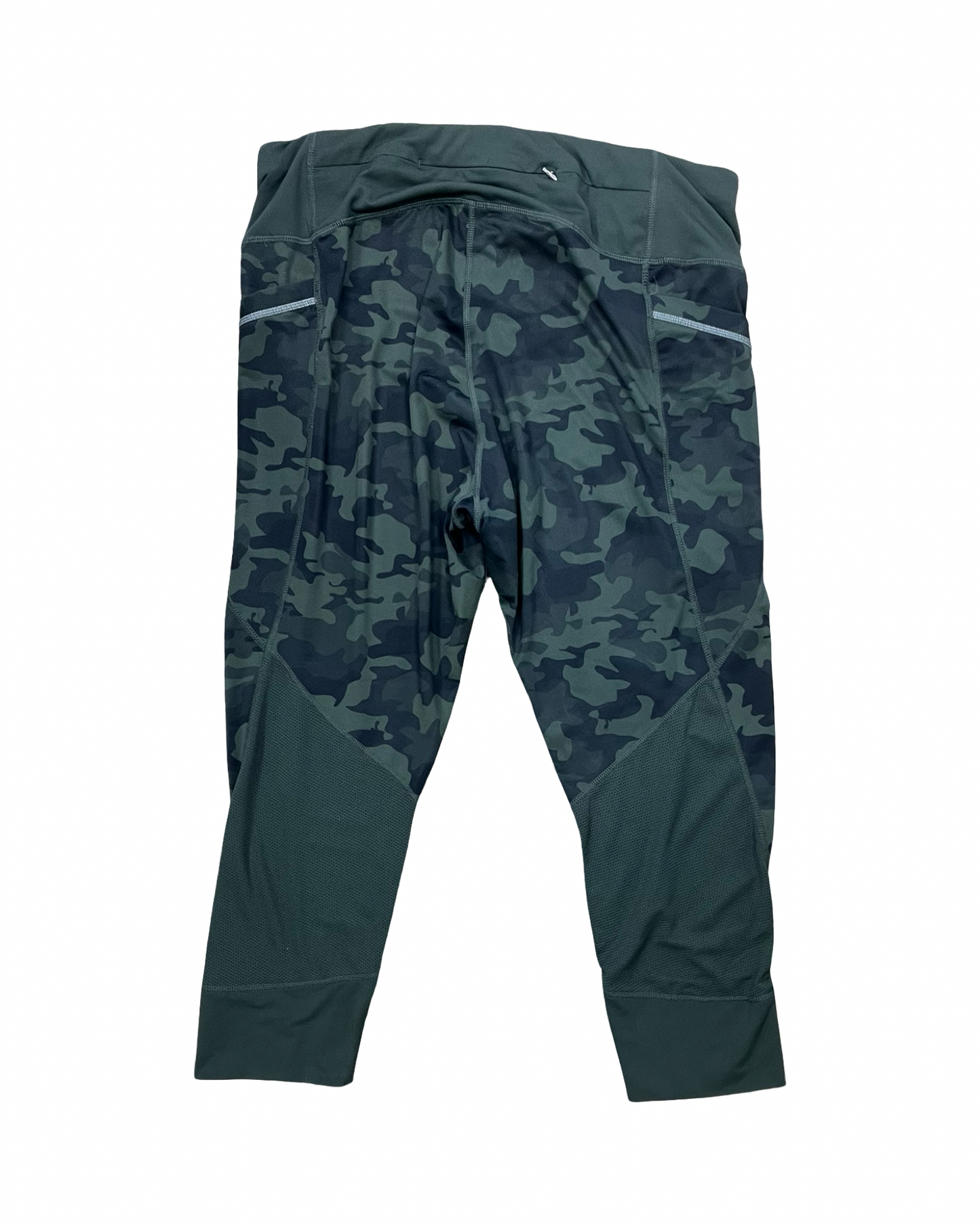 Athletic Leggings Capris By Active Life In Green, Size:1X