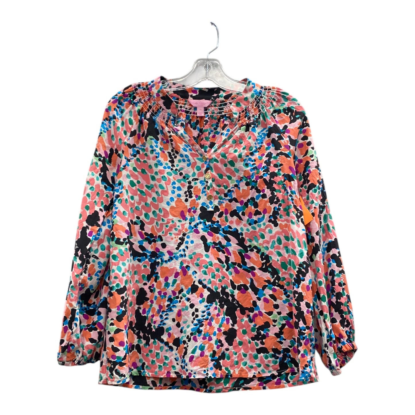 Top Ls Designer By Lilly Pulitzer In Pink, Size:Xs