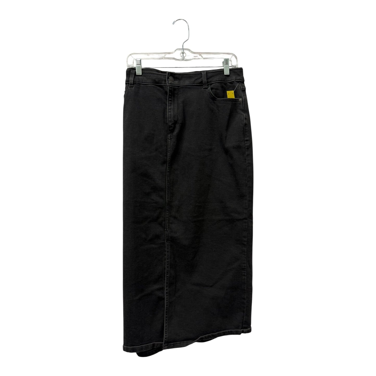 Skirt Maxi By Liz Claiborne In Black, Size:16