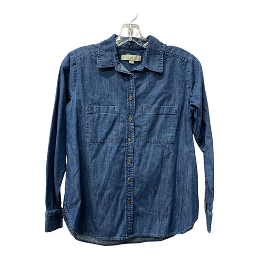 Top Ls By Loft In Blue, Size:Xs
