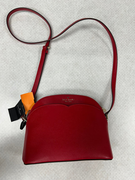 Crossbody Designer By Kate Spade In Red, Size:Small