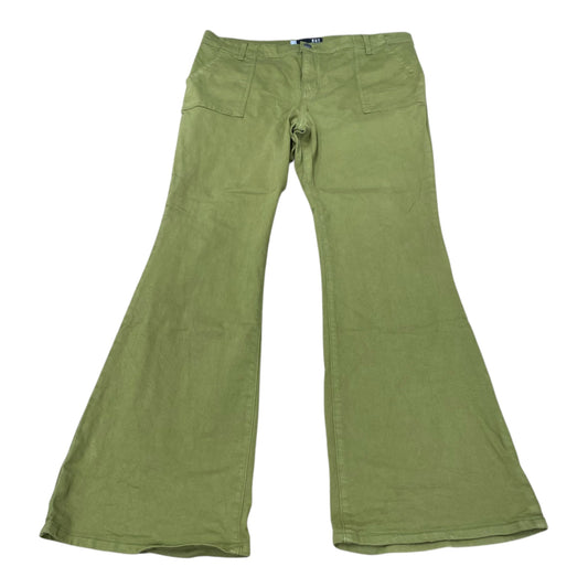 Jeans Boot Cut By Kut In Green Denim, Size:18