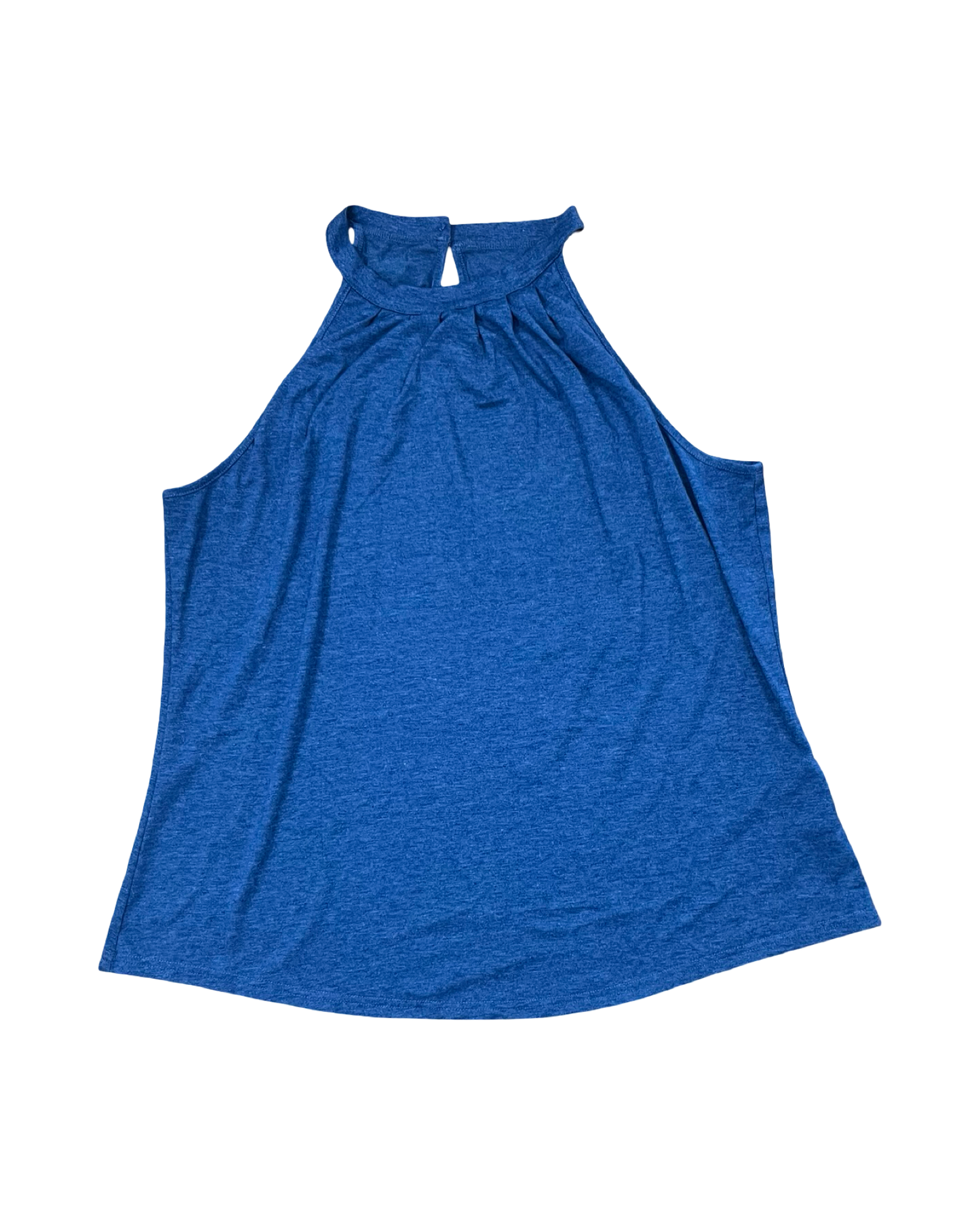 Top Sleeveless Basic By Clothes Mentor In Blue, Size:Xxl