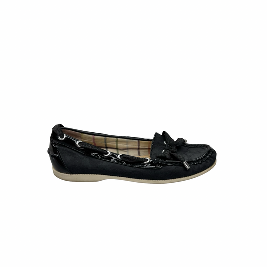 Shoes Designer By Coach In Black, Size:7