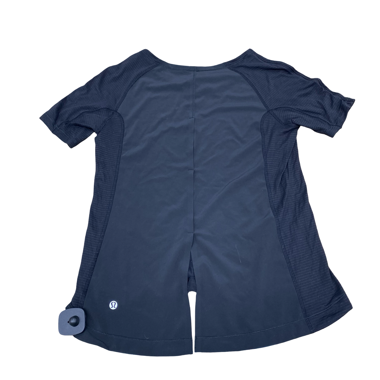Athletic Top Ss By Lululemon In Black, Size:6