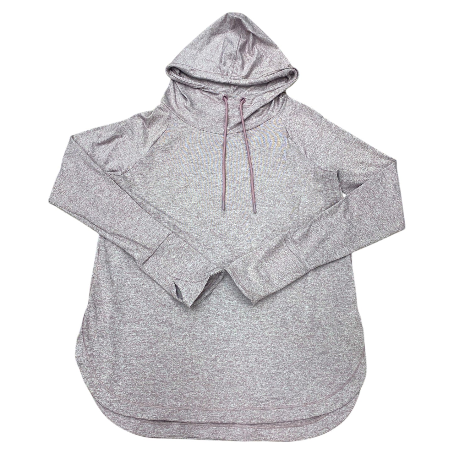 Athletic Top Ls Hoodie By Athleta In Purple, Size:M