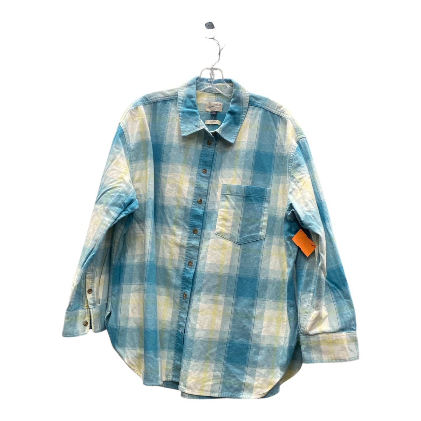 Top Ls By Universal Thread In Blue, Size:Xl