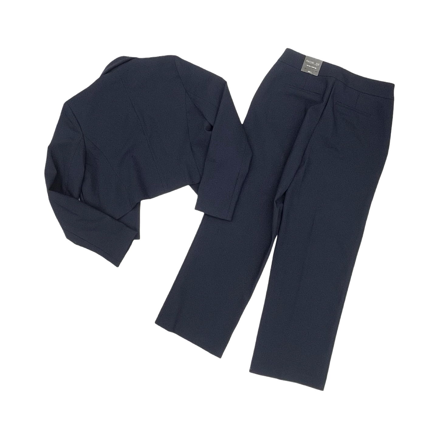 Pants Suit 2Pc By Rachel Zoe In Blue, Size:8