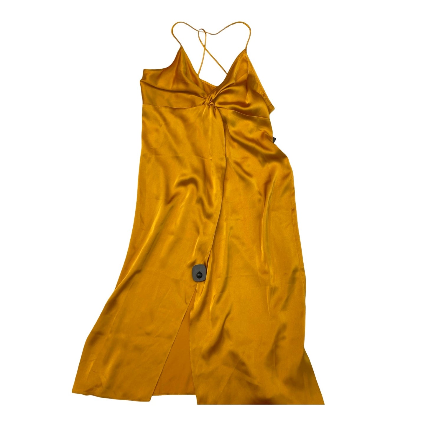 Dress Casual Maxi By Express In Yellow, Size:Xl