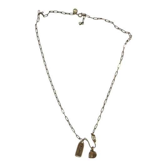 Necklace Charm By Clothes Mentor In Gold