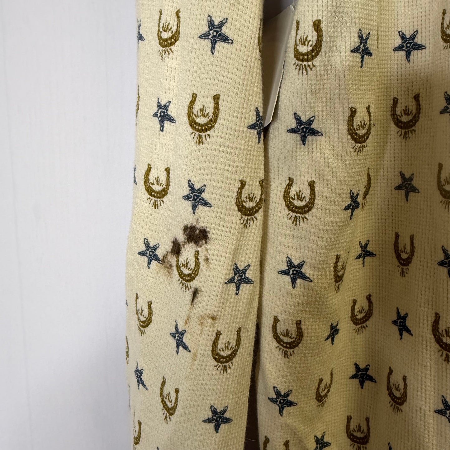 Top Long Sleeve By Anthropologie In Cream, Size: S