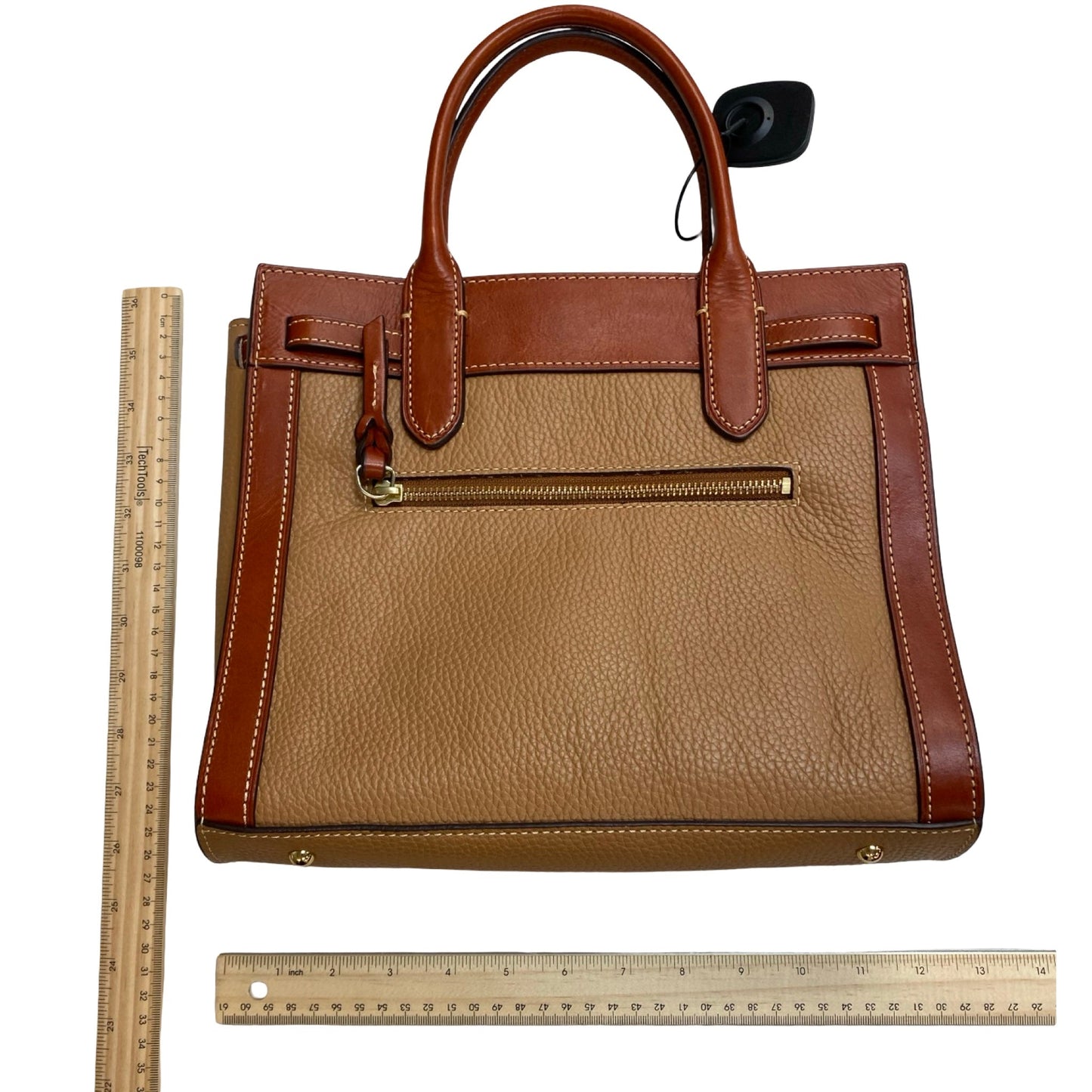 Handbag Designer By Dooney And Bourke In Brown, Size:Medium