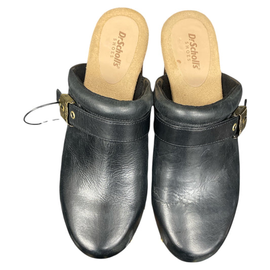 Shoes Heels Block By Dr Scholls In Black, Size:9