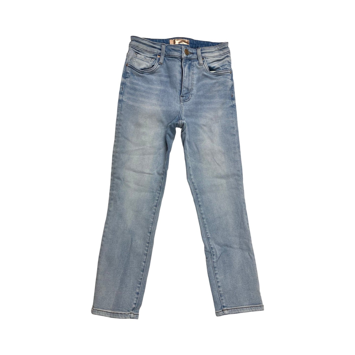 Jeans Straight By Kut In Blue Denim, Size:2
