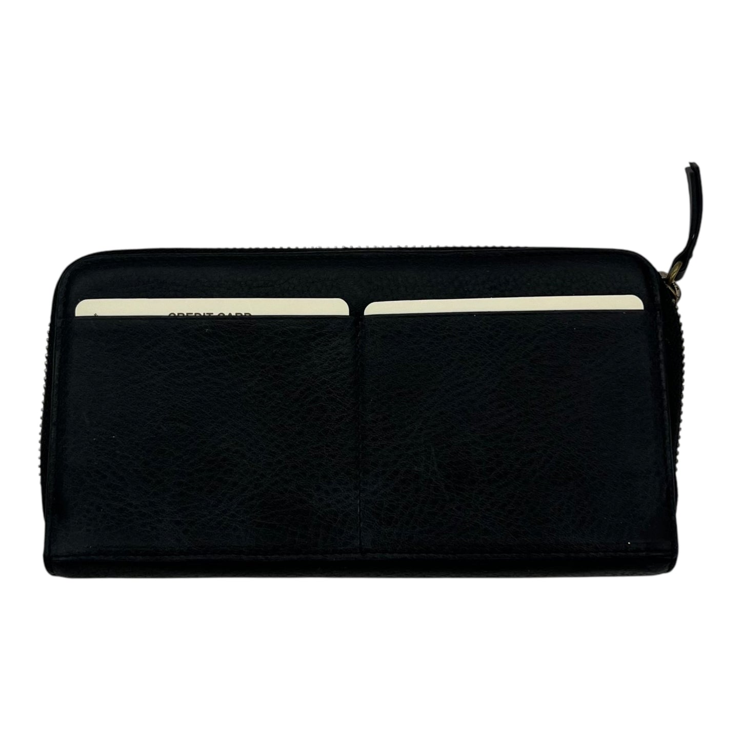 Wallet Leather By Sundance In Black, Size:Large