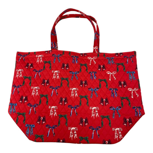 Tote By Vera Bradley In Red, Size:Large