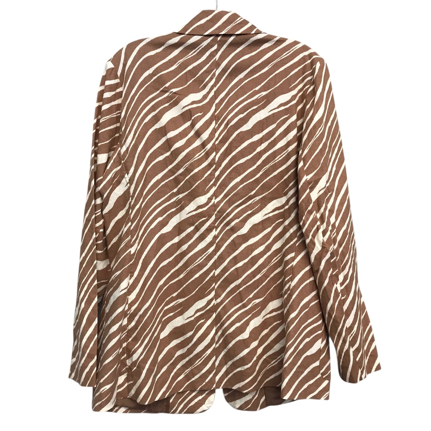 Blazer By A New Day In Zebra Print, Size:M