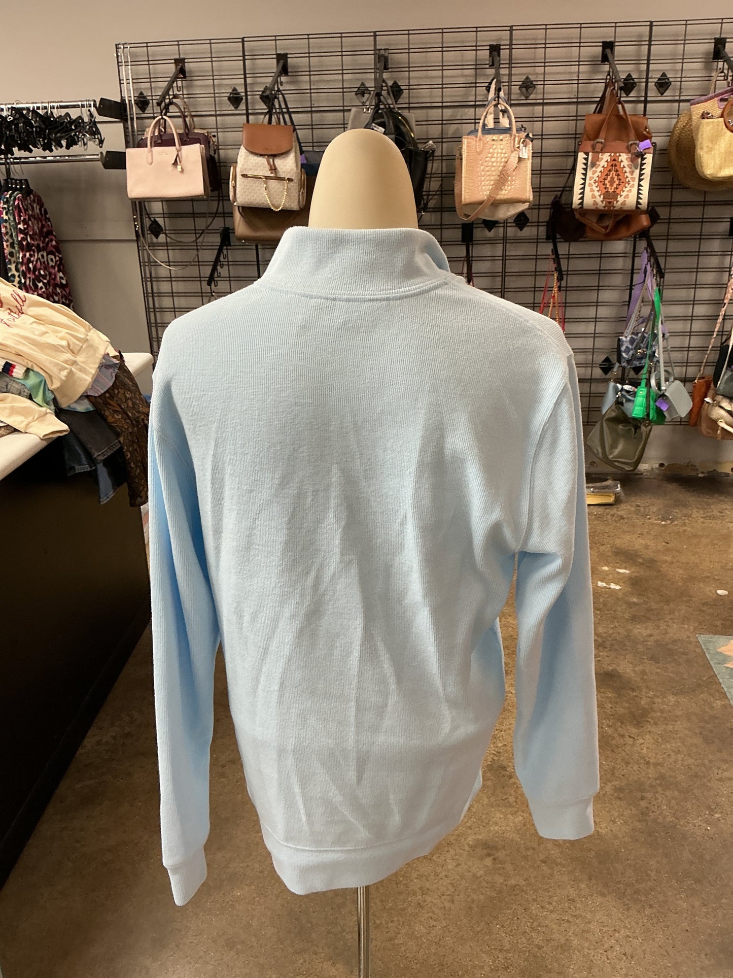 Top Ls By Lands End In Blue, Size:S