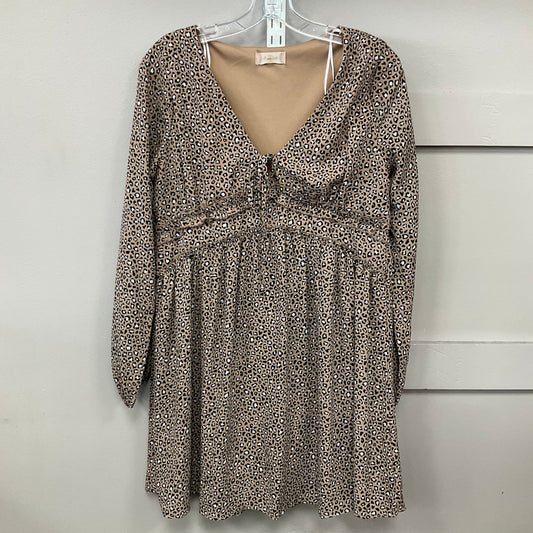 DRESS CASUAL SHORT by ALTARD STATE In ANIMAL PRINT, Size: L