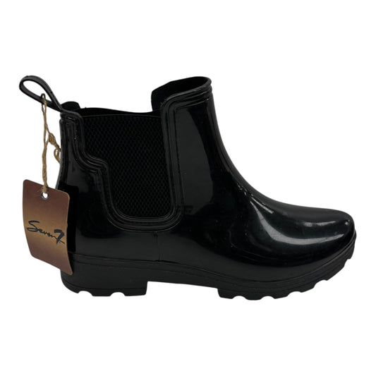 Boots Ankle Flats By Seven 7 In Black, Size:11