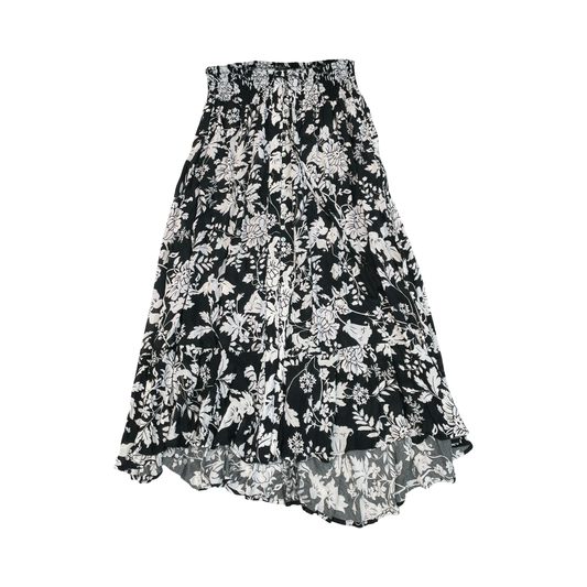 Skirt Maxi By Rachel Zoe In Black & White, Size:Xl