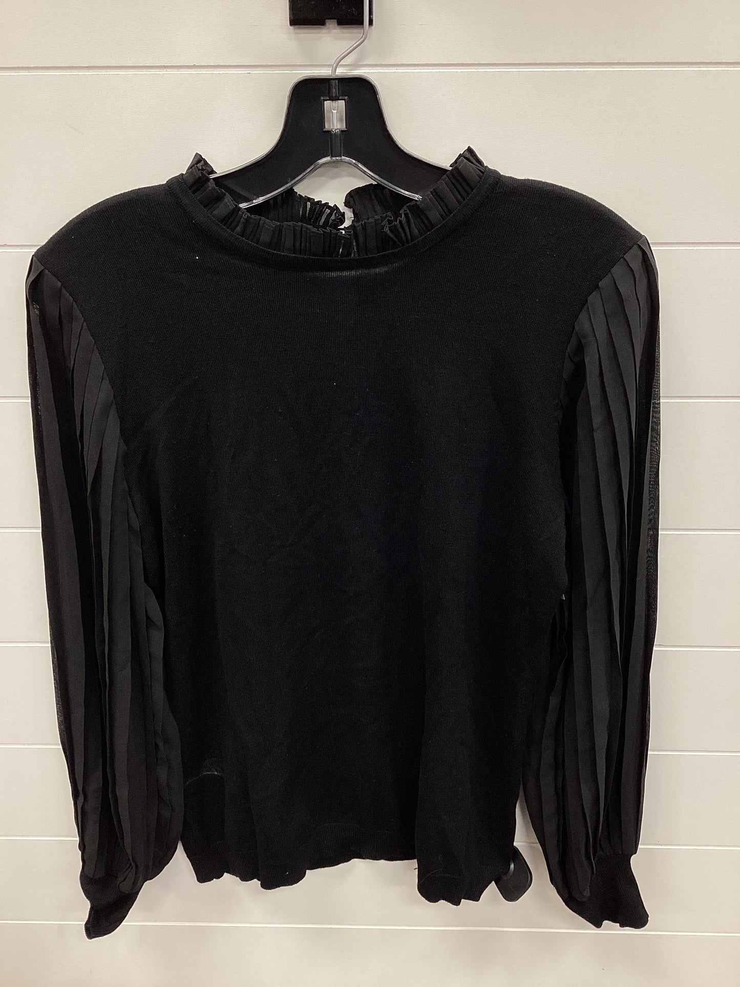 Top Ls By Adrianna Papell In Black, Size:S