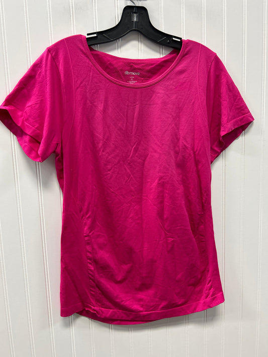 Athletic Top Ss By Clothes Mentor In Pink, Size:2X