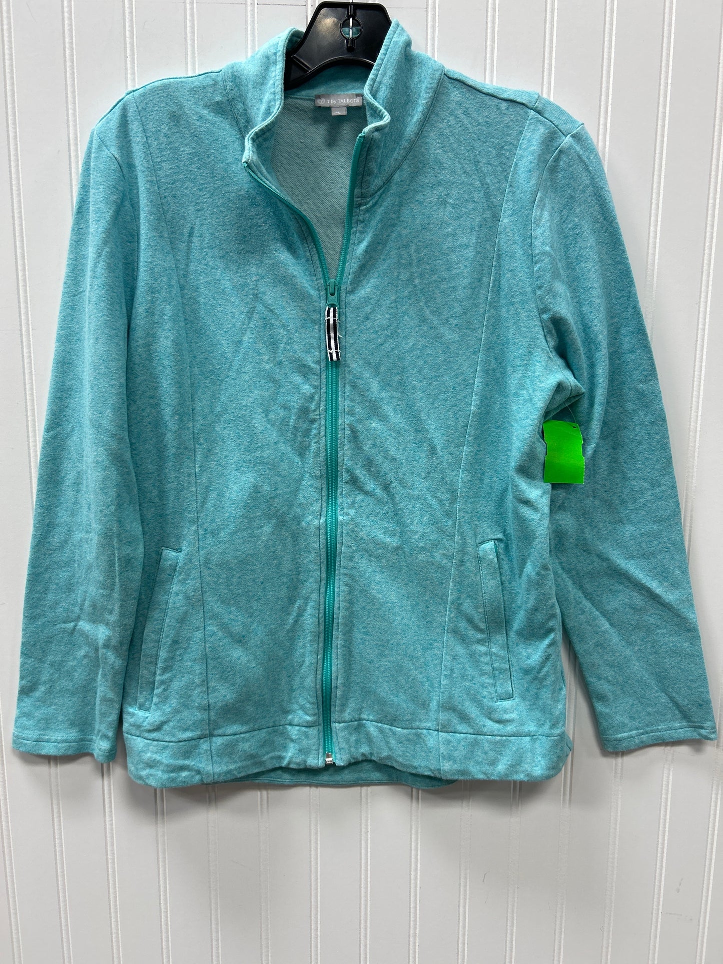 Athletic Jacket By Talbots In Blue, Size:Mp
