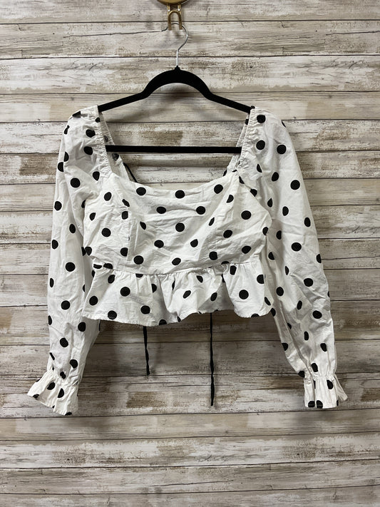 Top Ls By Vestique In Polkadot Pattern, Size:M