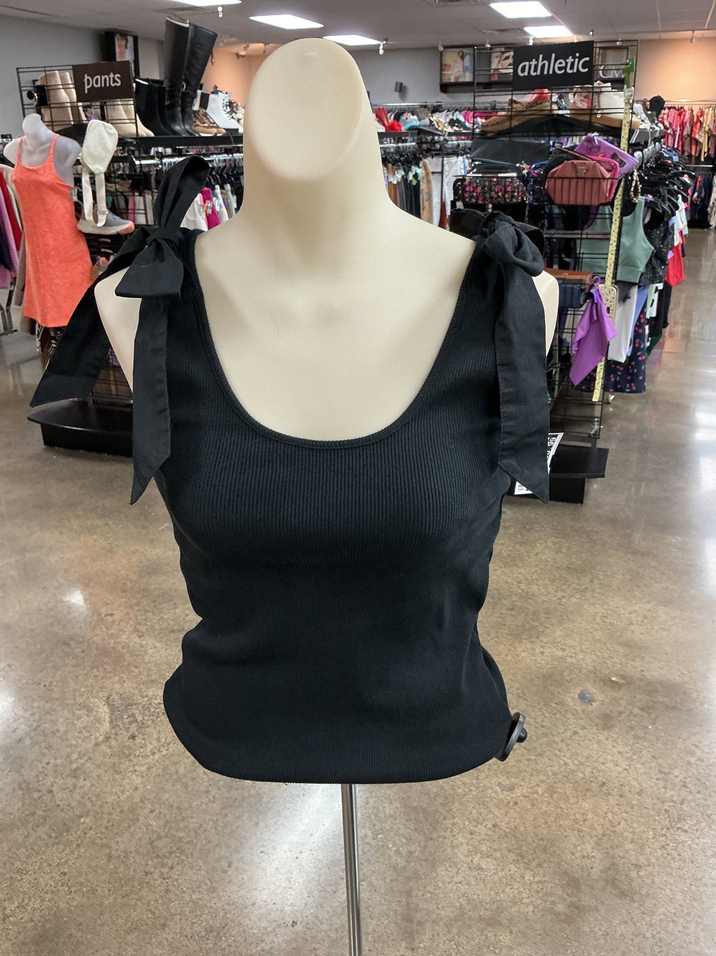 Top Sleeveless By French Connection In Black, Size:Xs
