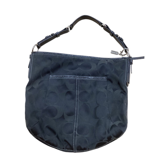 Handbag Designer By Coach In Black, Size:Large