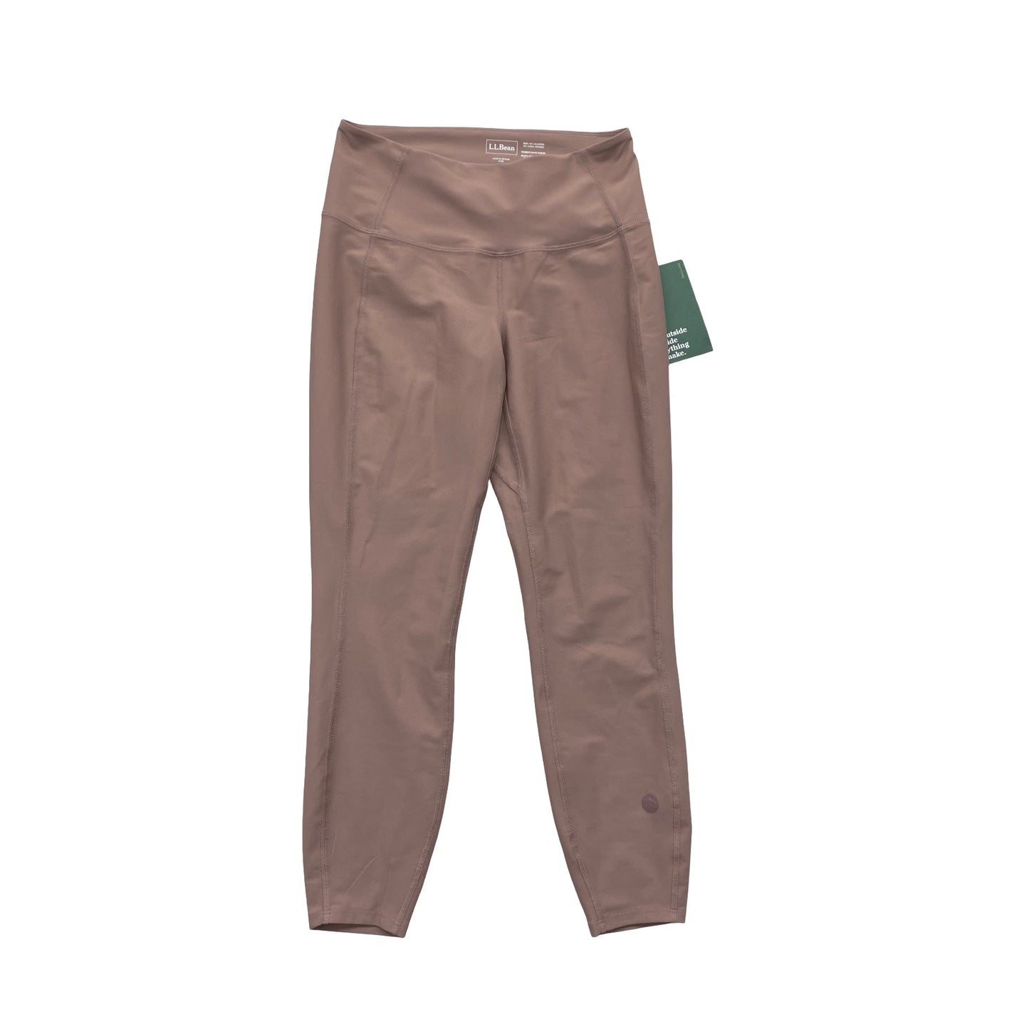 Athletic Leggings By L.L. Bean In Mauve, Size:Sp