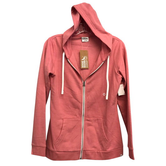 Sweatshirt Hoodie By Eddie Bauer In Pink, Size:Xs